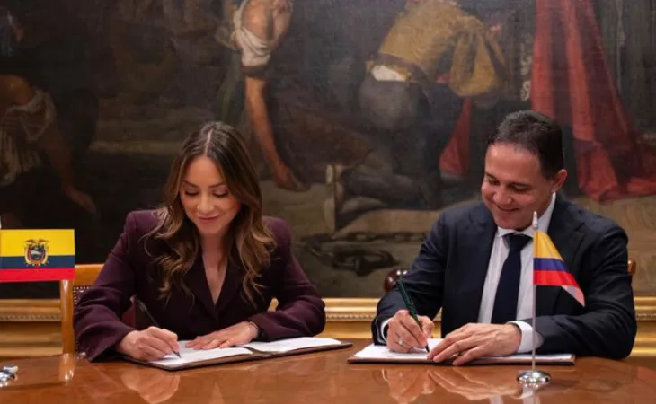 Colombia y Ecuador acuerdan pacto parlamentario para combatir el crimen organizado en la frontera