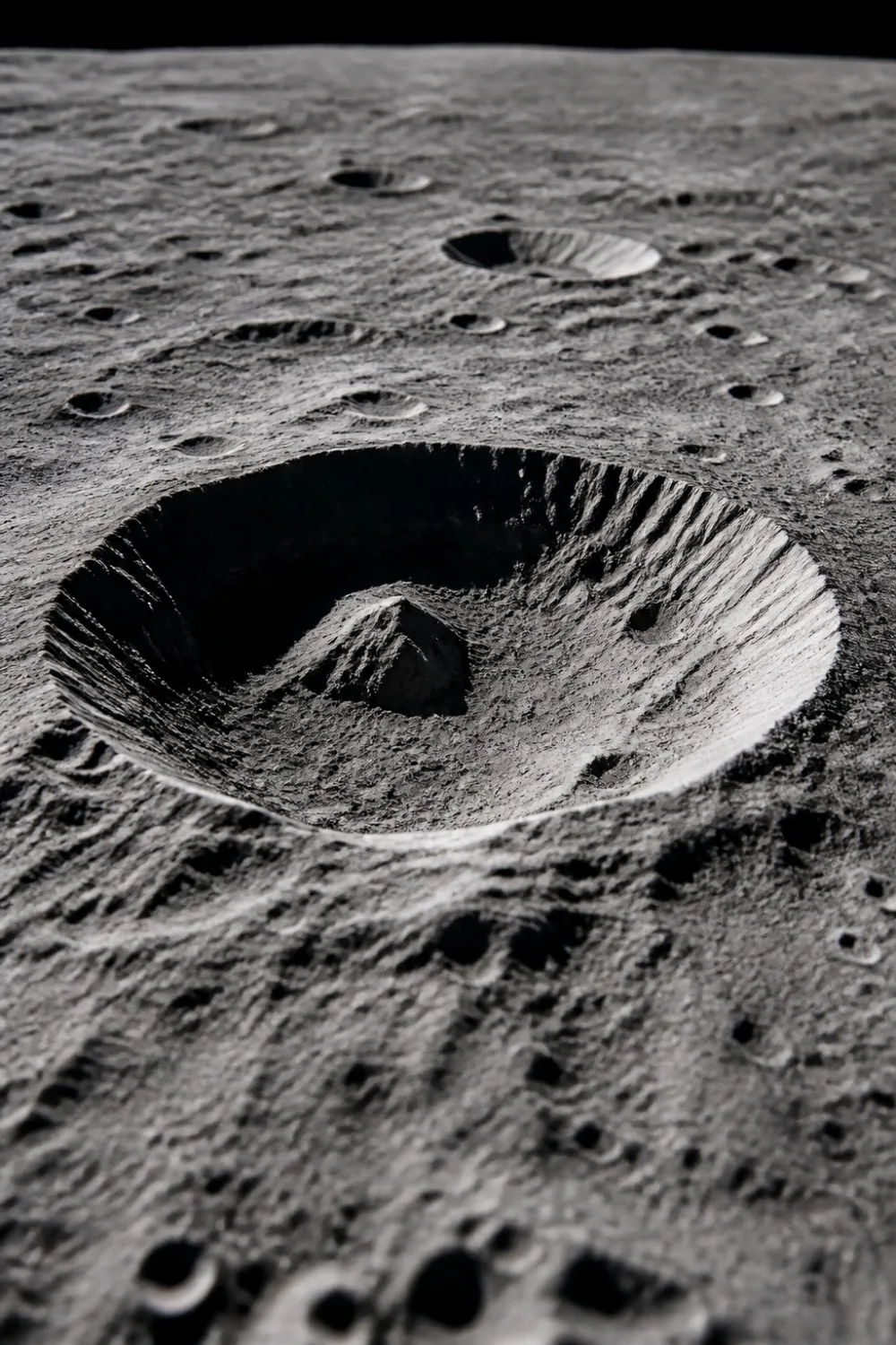 La Nasa detecta un nuevo cráter de impacto en la Luna de escala secular