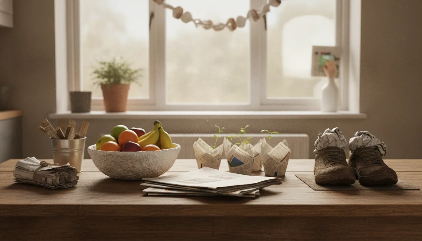 Papel periódico: 7 usos prácticos y sostenibles en casa
