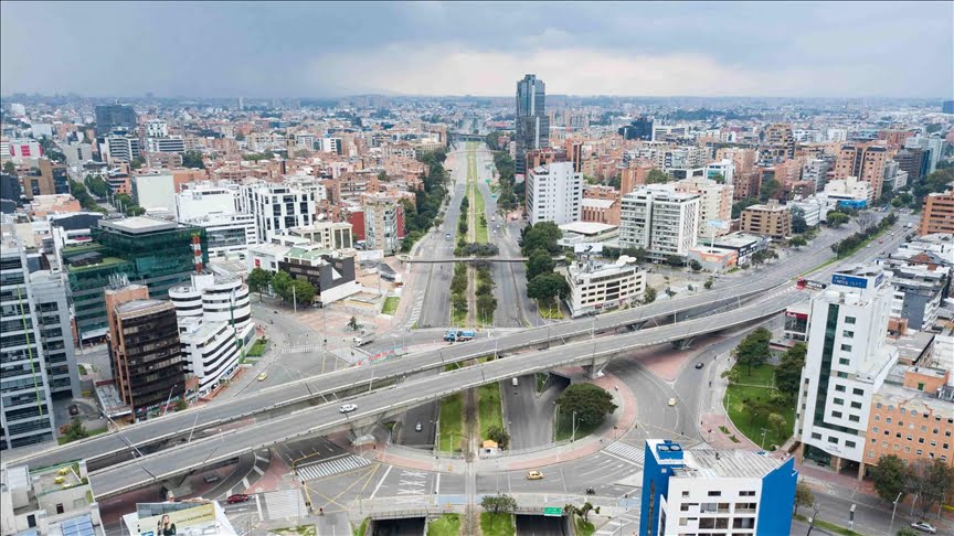 Ciudades de Colombia con confinamiento continuo