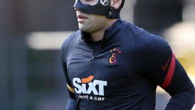 Falcao Garc&iacute;a volvi&oacute; a entrenar con el Galatasaray enmascarado