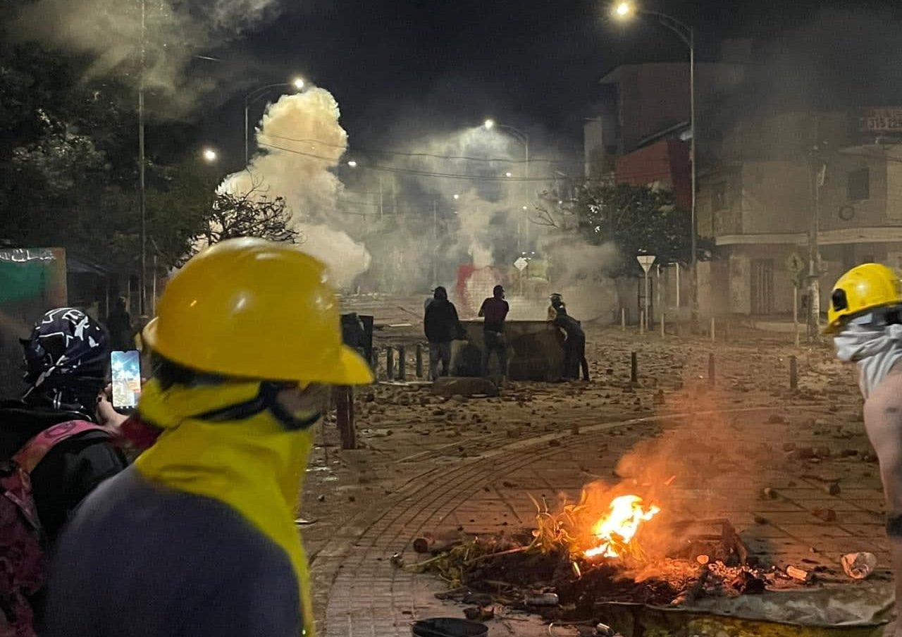 Enfrentamientos en Bucaramanga dejan 20 heridos