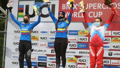 Mariana Pajón se llevó el oro en la Copa Mundo de BMX Bogotá 2021