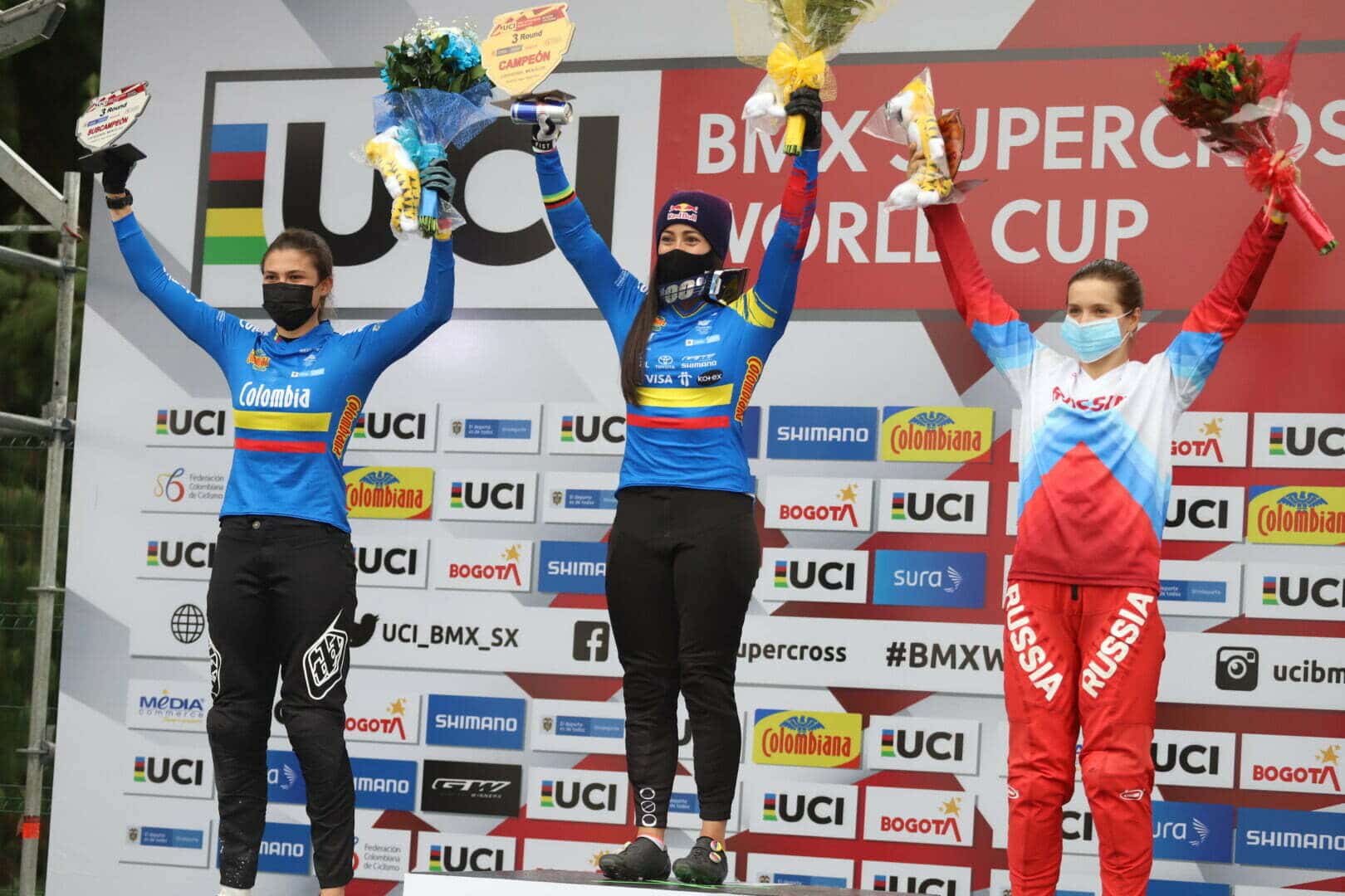 Mariana Paj&oacute;n se llev&oacute; el oro en la Copa Mundo de BMX Bogot&aacute; 2021