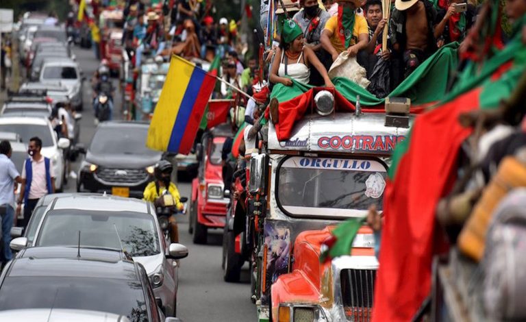 Minga Ind&iacute;gena lleg&oacute; a Medell&iacute;n y anunci&oacute; marchas