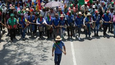 Minga exige a medios decir la verdad sobre su presencia en di&aacute;logos