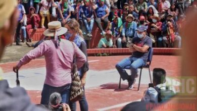 Minga ind&iacute;gena captur&oacute; a infiltrado en manifestaciones en Cali | patrullera atacada por ind&iacute;genas