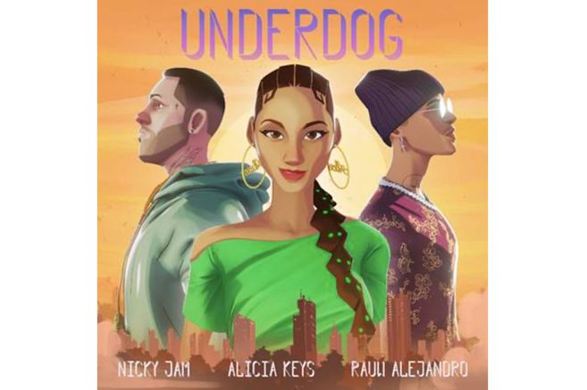 Alicia Keys junto a Nicky Jam y Rauw Alejandro