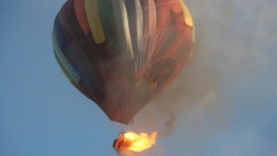 Accidente de globo aerost&aacute;tico