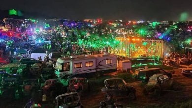 El &lsquo;Redneck Rave&rsquo; un hombre empalado