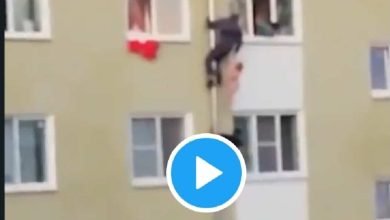 Vecinos suben por las tuber&iacute;as para rescatar a 3 ni&ntilde;os de un incendio