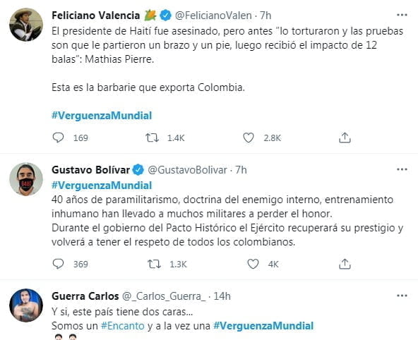 Colombia es considerada &ldquo;verguenza mundial&rdquo;