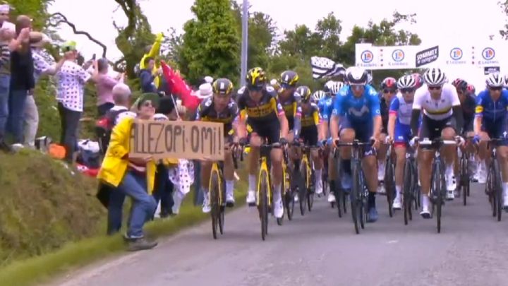 caída en el Tour de Francia