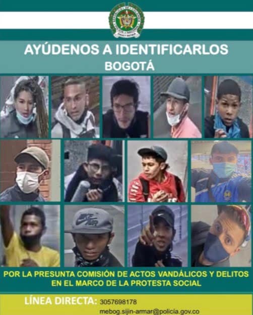 cartel de los m&aacute;s buscados