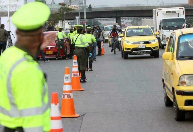 pico y placa en Bogotá
