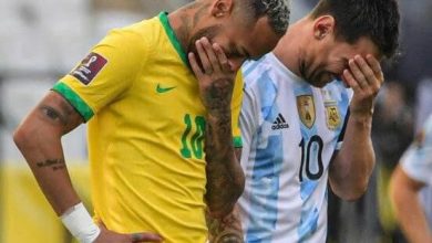 Brasil vs Argentina / selecci&oacute;n de brasil