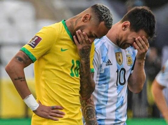 Brasil vs Argentina / selecci&oacute;n de brasil