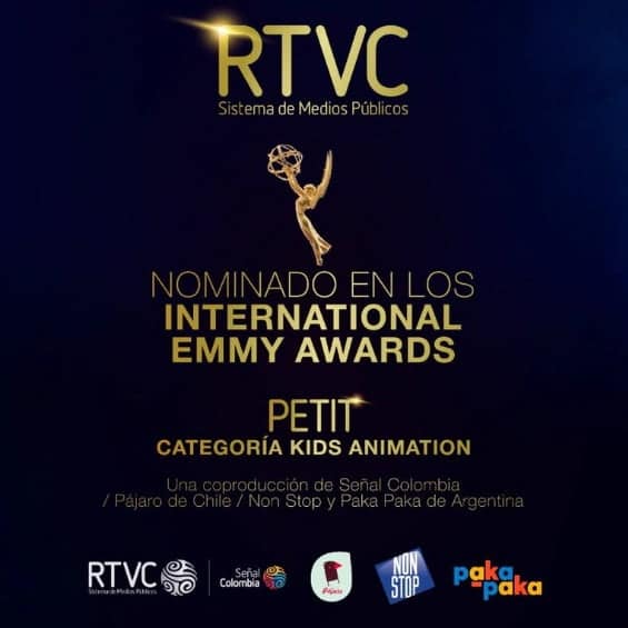serie animada colombiana nominada a los Emmy Kids Awards