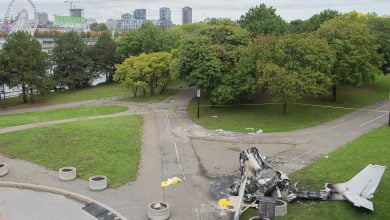 Un avi&oacute;n con la pancarta "&iquest;Quieres casarte conmigo?" se estrell&oacute;