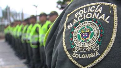 polic&iacute;as con cargos por protestas