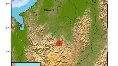 Fuerte temblor en antioquia