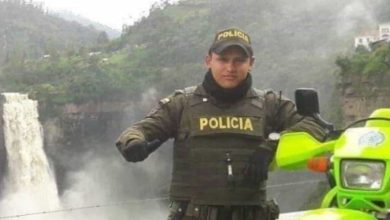 cuerpo de polic&iacute;a desaparecido