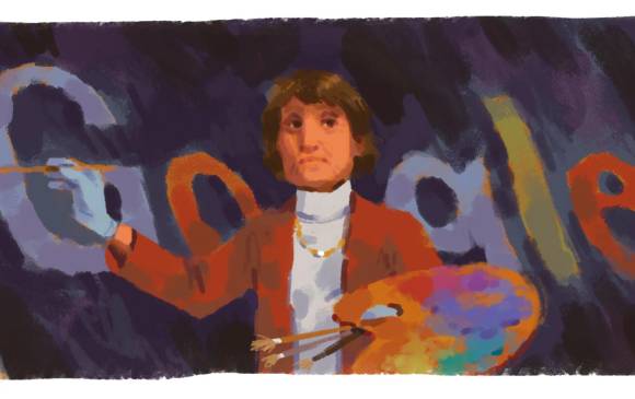 El doodle de Google en honor a Débora Arango