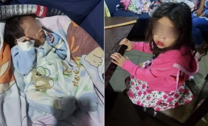 ni&ntilde;a de 3 a&ntilde;os deambulando