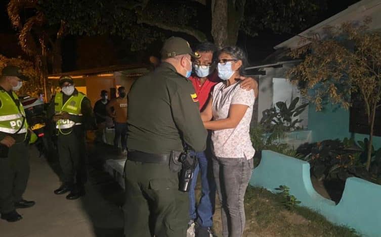Familiares del patrullero secuestrado en Navidad hablan tras su liberaci&oacute;n