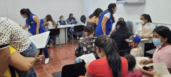 afiliaci&oacute;n de poblaci&oacute;n migrante