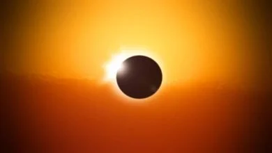 eclipse total de sol / eclipse solar anular
