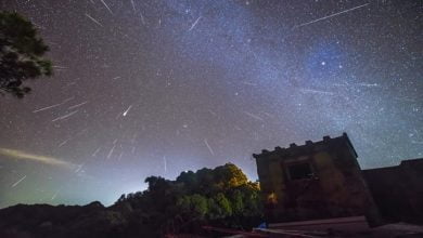 &nbsp;lluvia de estrellas Fen&iacute;cidas / lluvia de meteoros