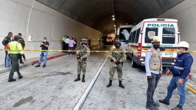 Accidente en el t&uacute;nel los venados