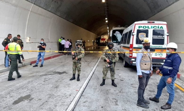 Accidente en el t&uacute;nel los venados