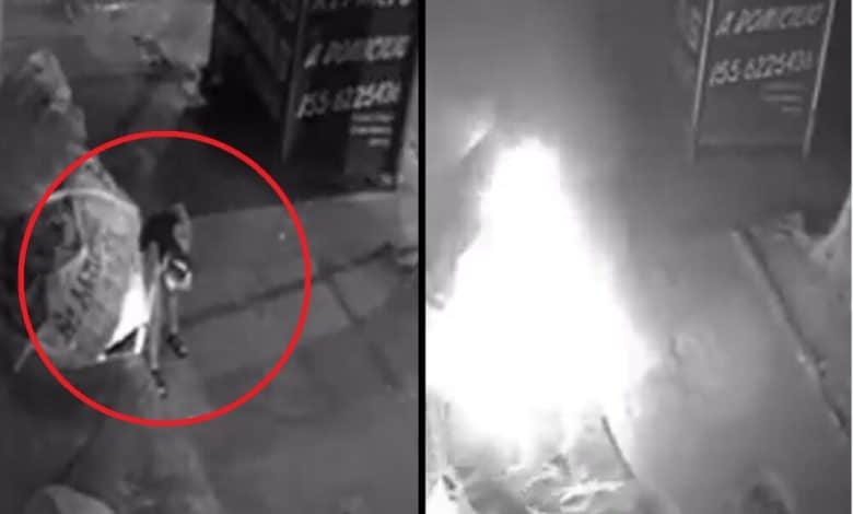 Habitante de calle fue atacado por una mujer que le prendi&oacute; fuego mientras dorm&iacute;a