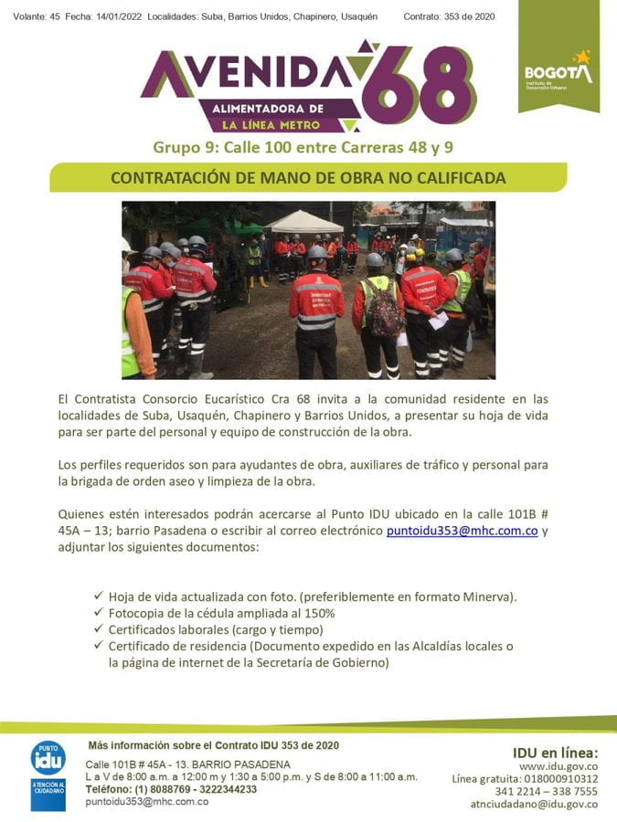 L&iacute;nea del Metro de Bogot&aacute;