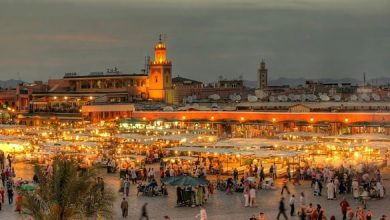 bola de fuego en Marruecos