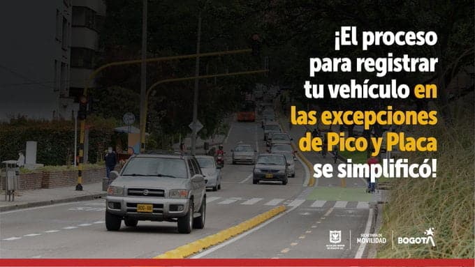 excepciones de Pico y Placa