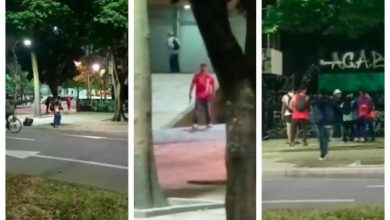 hombre dispar&oacute; a manifestantes en medell&iacute;n