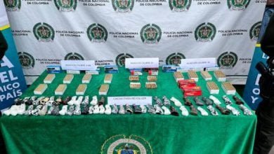 m&aacute;s de mil cartuchos de rev&oacute;lver fueron incautados en medell&iacute;n