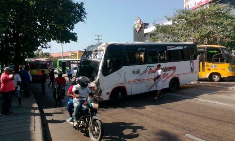 paro de buseteros en cartagena