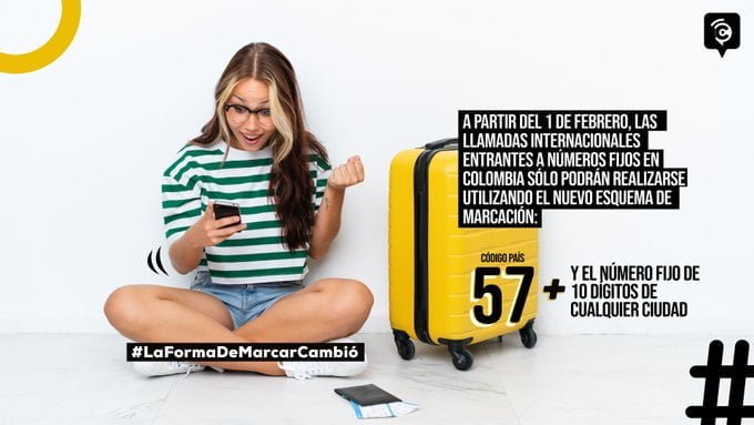 Cambi&oacute; la forma de hacer llamadas