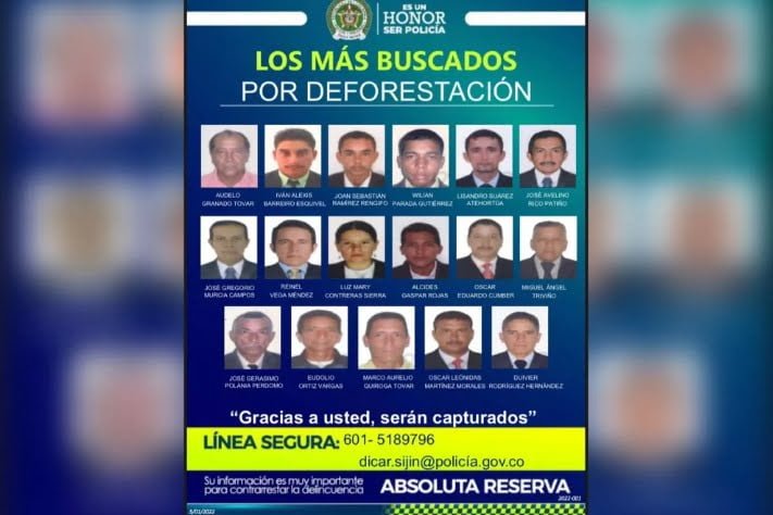 delitos ambientales en Colombia