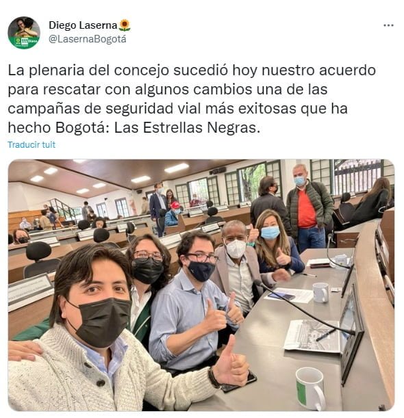 estrellas negra en Bogot&aacute;