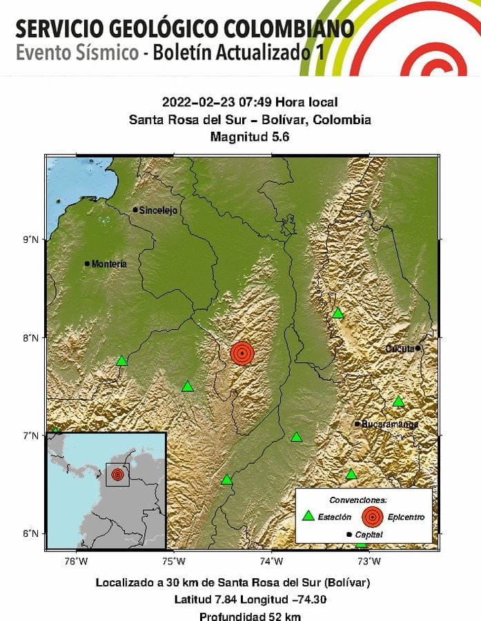 fuerte temblor
