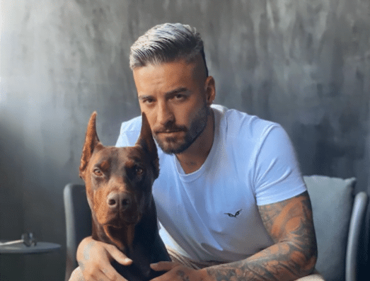 Maluma mostr&oacute; como le qued&oacute; su rostro tras ser mordido por su perro