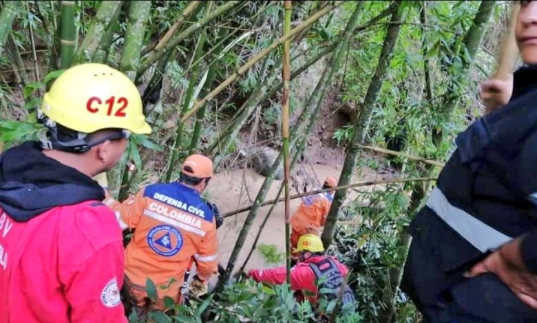 ni&ntilde;a desapareci&oacute; tras desbordamiento de quebrada en nari&ntilde;o