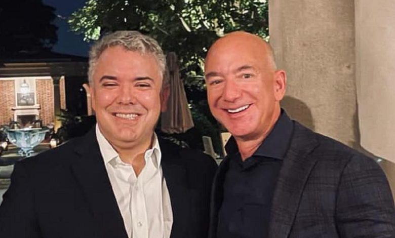 Jeff Bezos en Colombia