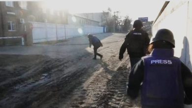 periodista herido de bala en ucrania