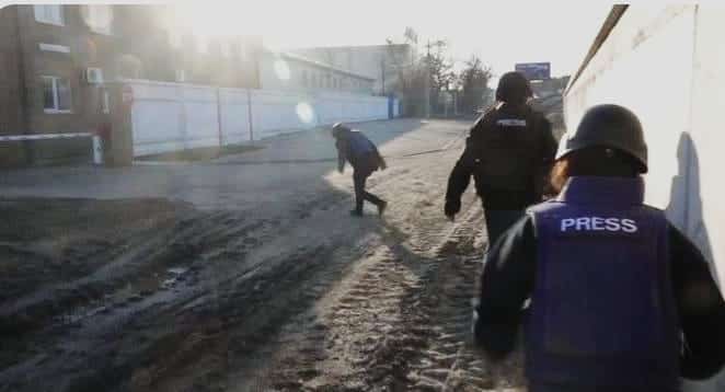 periodista herido de bala en ucrania